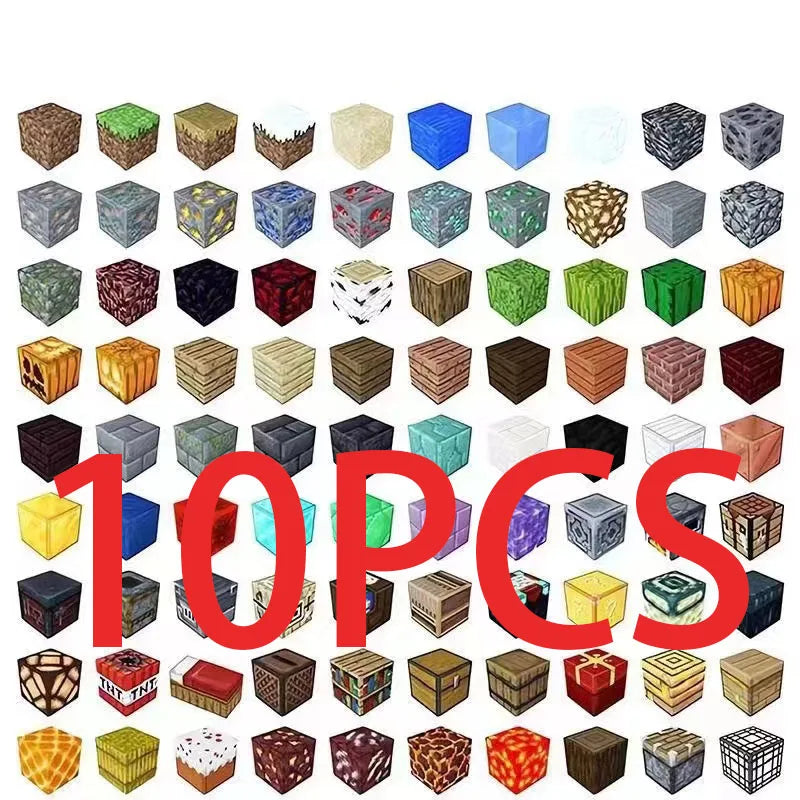 10pcs mining blocks