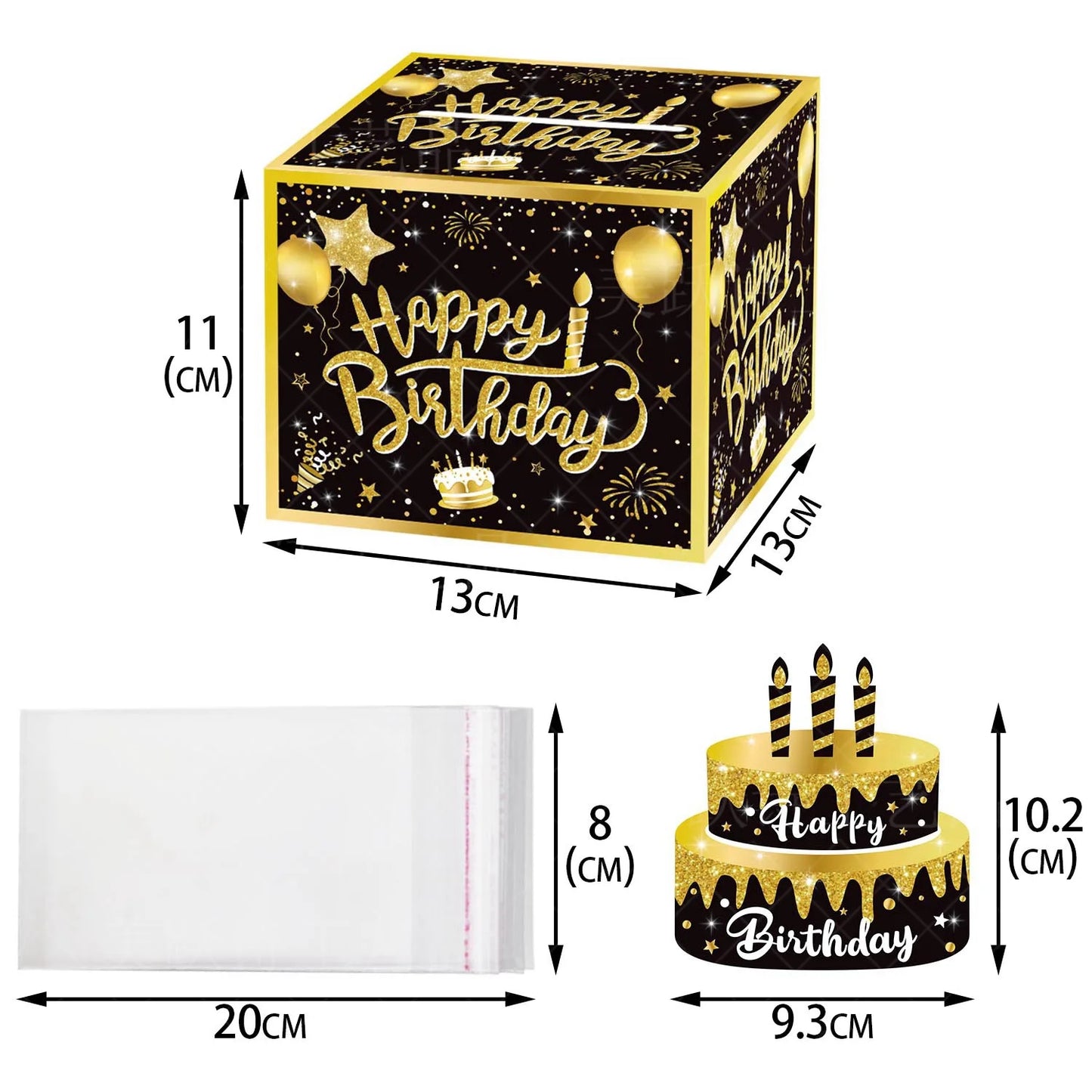 18th Birthday Money reveal wallet box