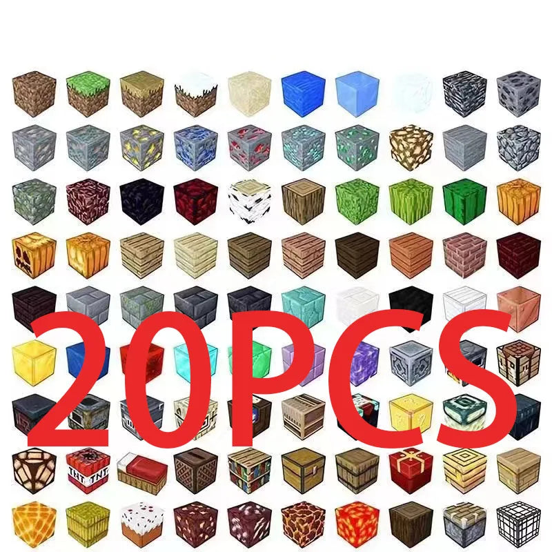 20pcs mining blocks