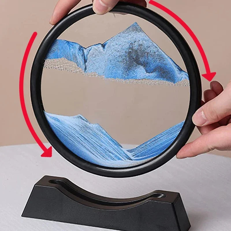 3D rotating sand art Gift for Her this Christamas