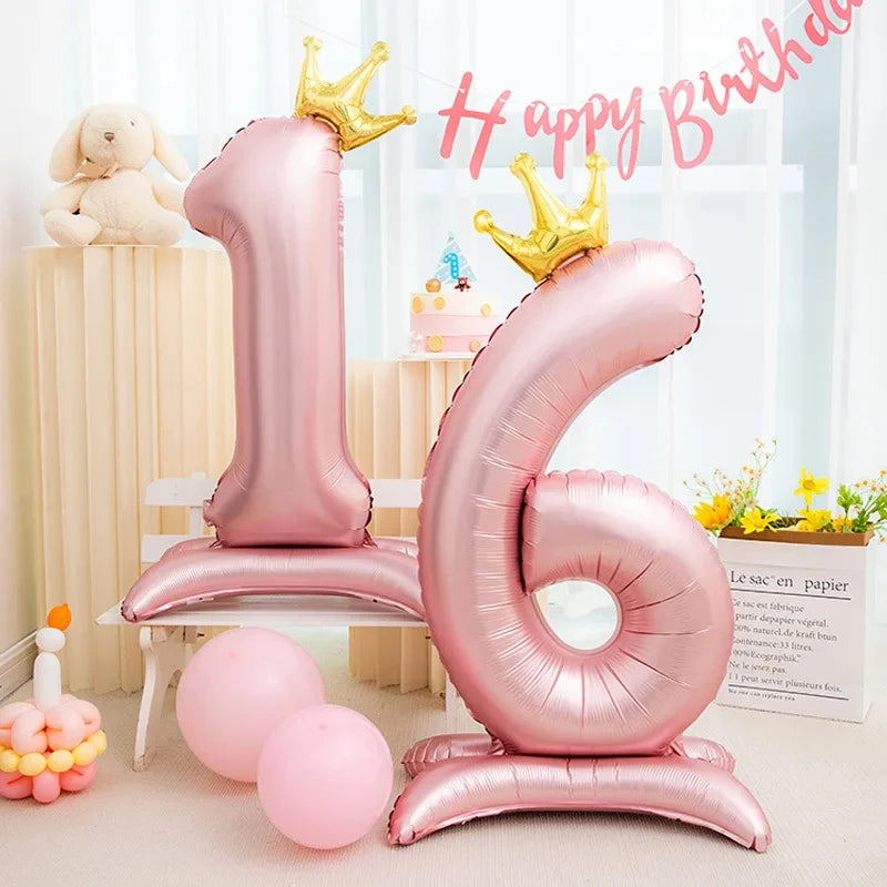 40 Inch number balloons 16