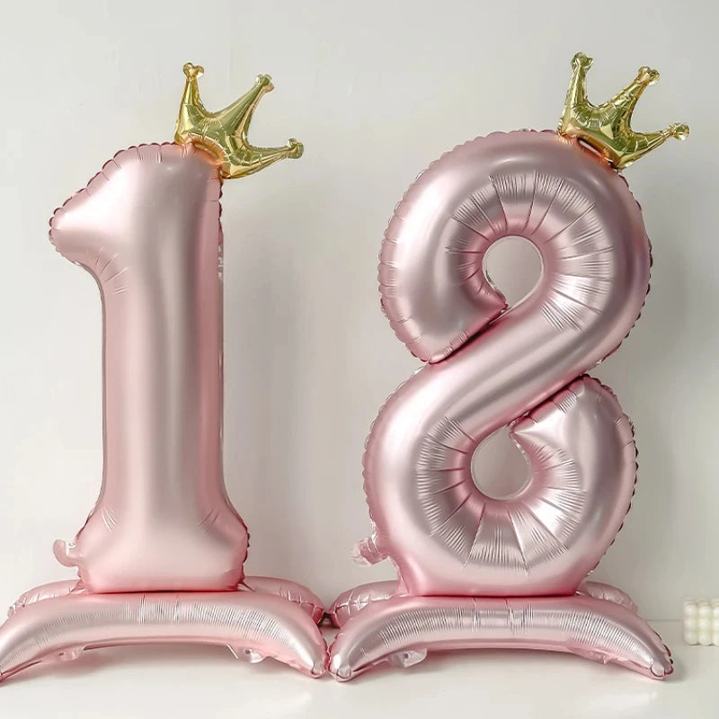 40 Inch number balloons 18
