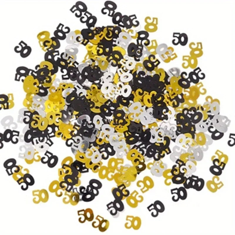 50th confetti