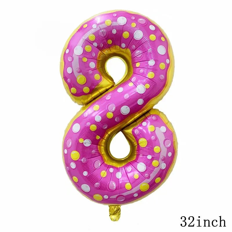 8 foil balloon pink cake sweats