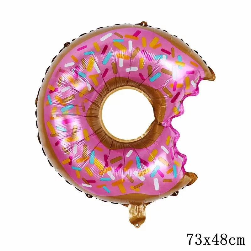 Bite in Donut Foil Balloon