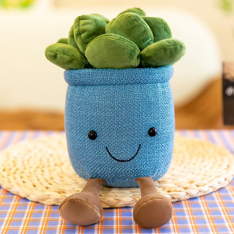 Bob the blue plant Plush Teddy