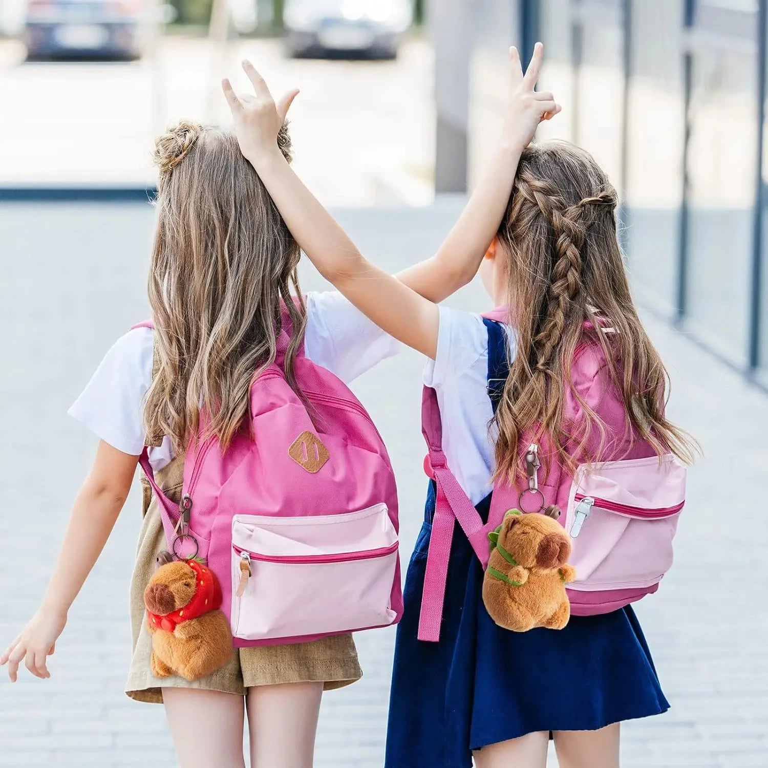 Capybara School bag charm gifts for her 2024