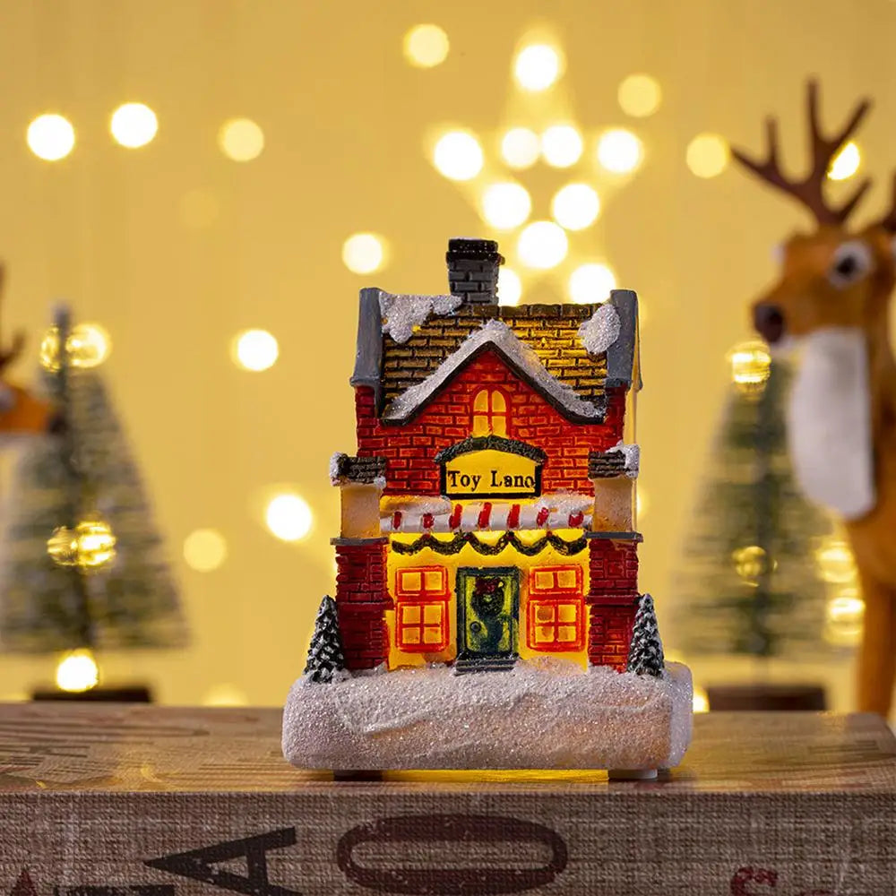 Christmas Toyland Light up Village orament