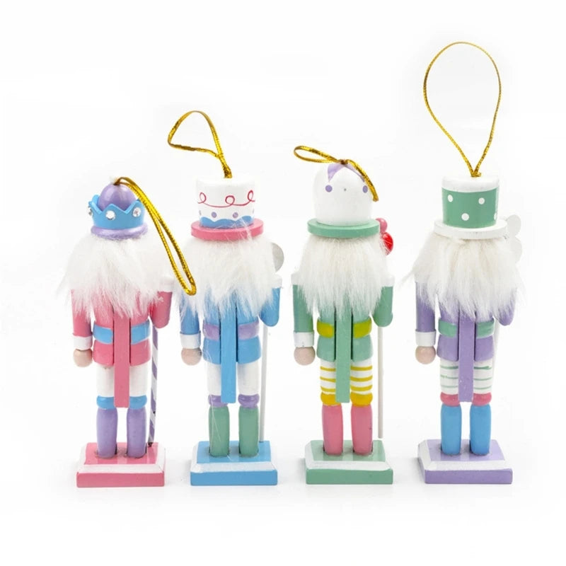 Colourful Christmas Nutcracker tree decorations