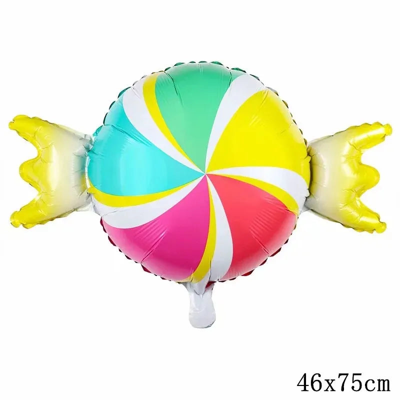 Colourful sweet foil balloon