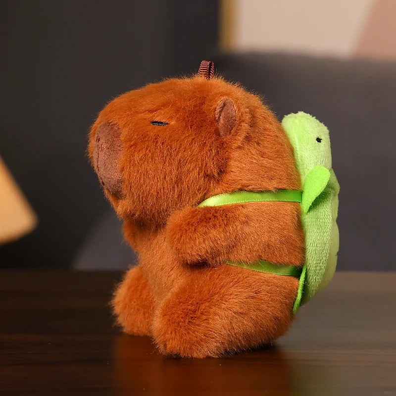 Cute capybara bag charm turtle backpack gift for kids