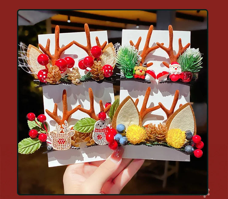 Girls Christmas Bows