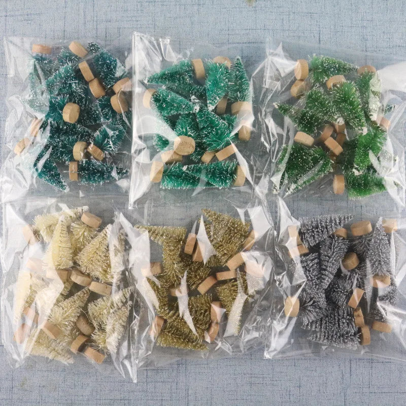 Mini Christmas Trees DIY Xmas Craft