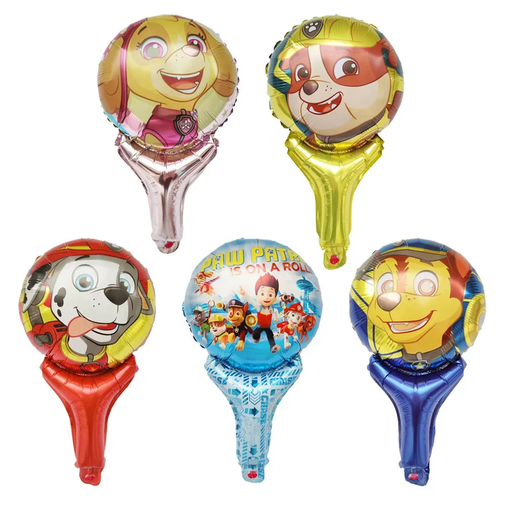 Paw Patrol Theme Party Balloon Favour mixed