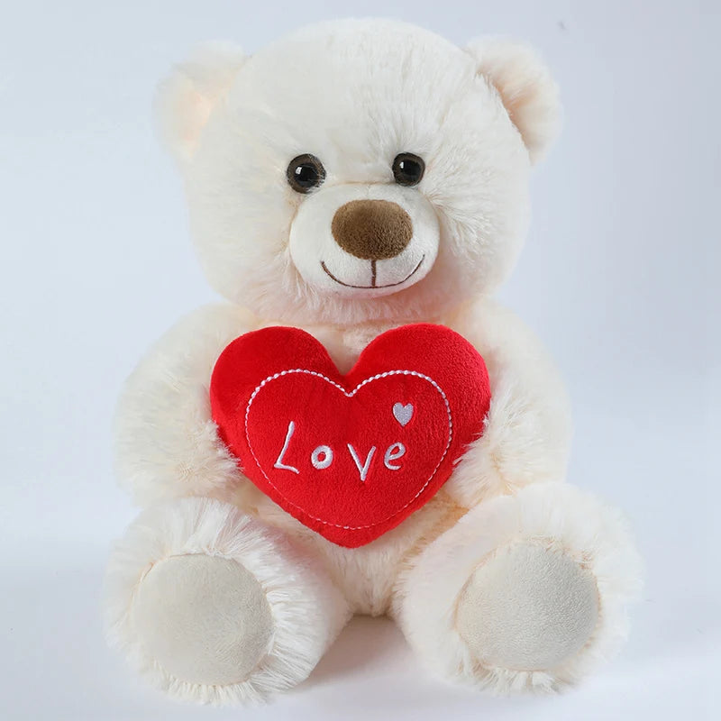 25CM Valentine's Bear Dog Plush Toy