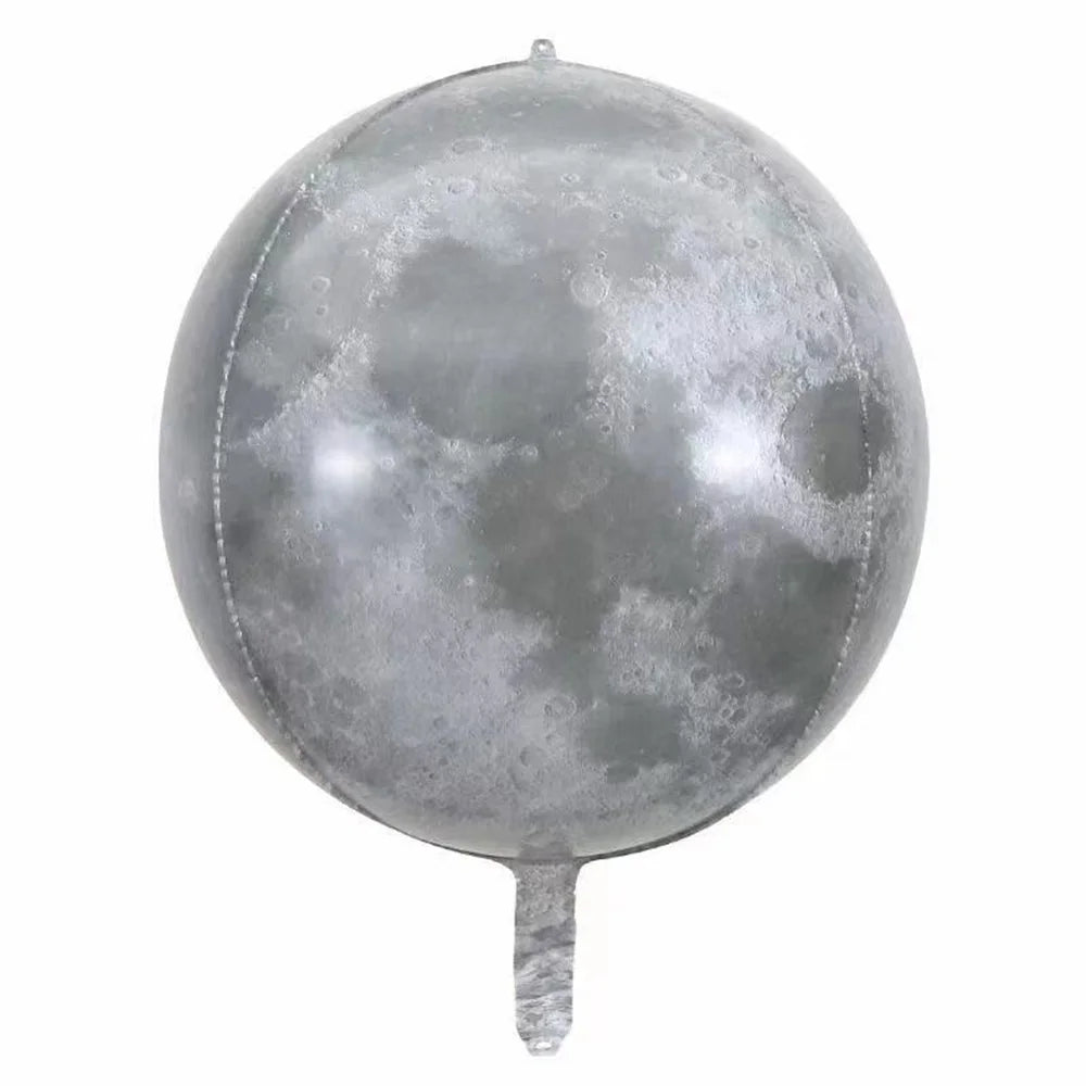 3D Astronaut Space Rocket Foil Balloons