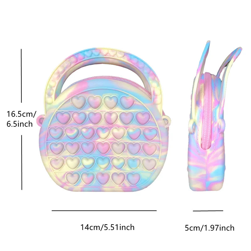 Poppit Purse Bubble Bag Crossbody Chistmas Gift For Kids