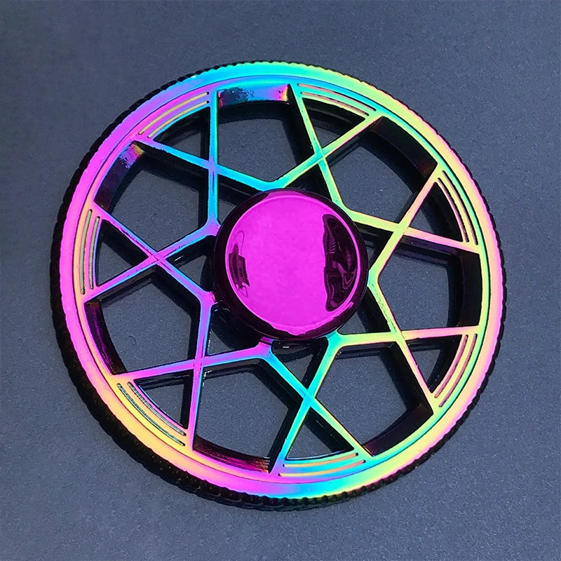 Metal Rainbow Fidget Spinners