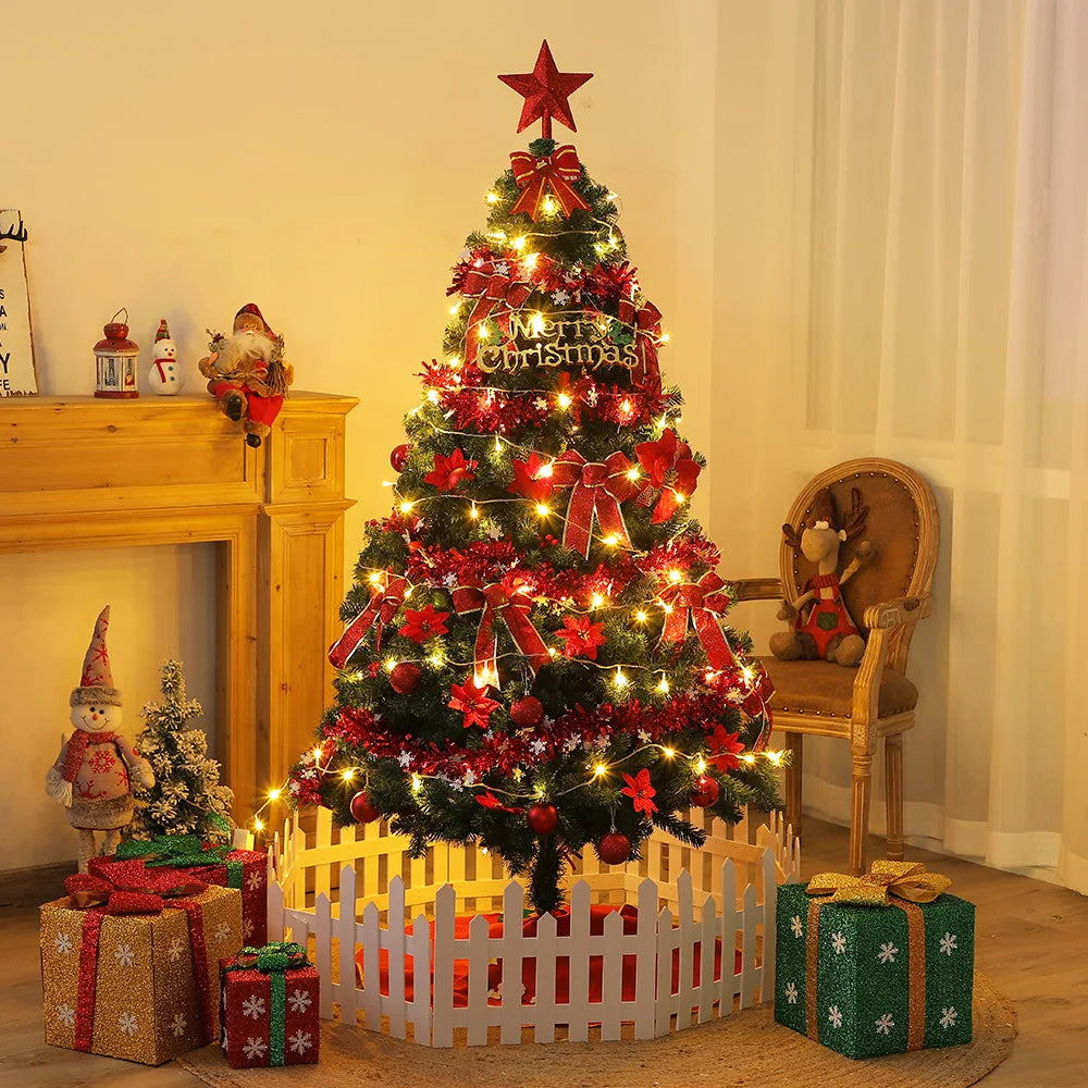 Pink / Blue / White / Green  Artificial Christmas Tree 180cm/6ft