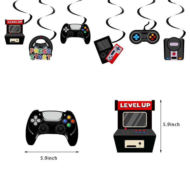 Game Theme Boys Birthday Party Supplies and Decorations
