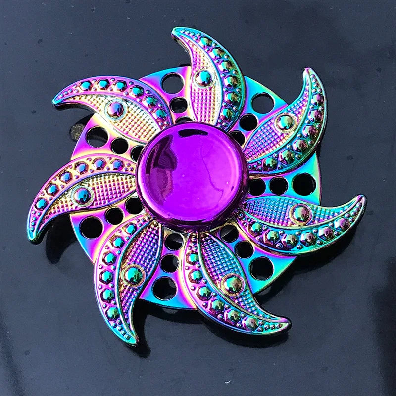 Metal Rainbow Fidget Spinners
