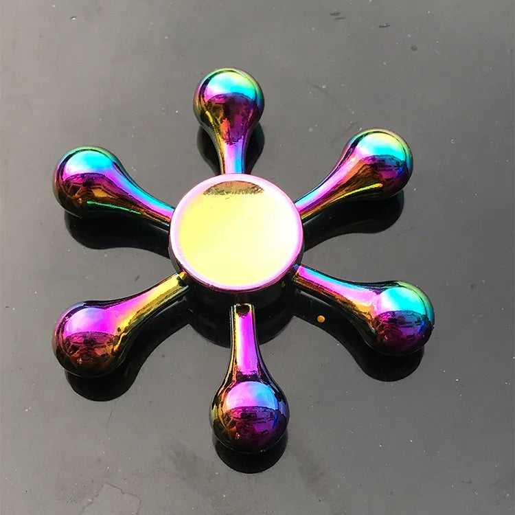 Metal Rainbow Fidget Spinners