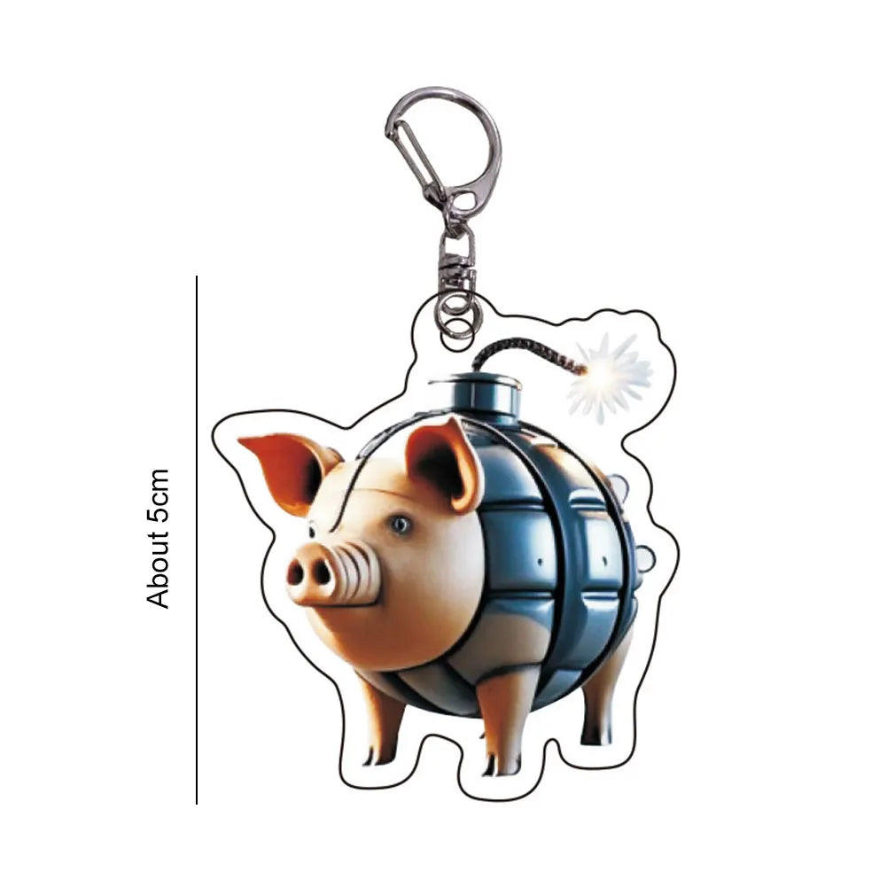 Italian Brainrot Acrylic Keychain