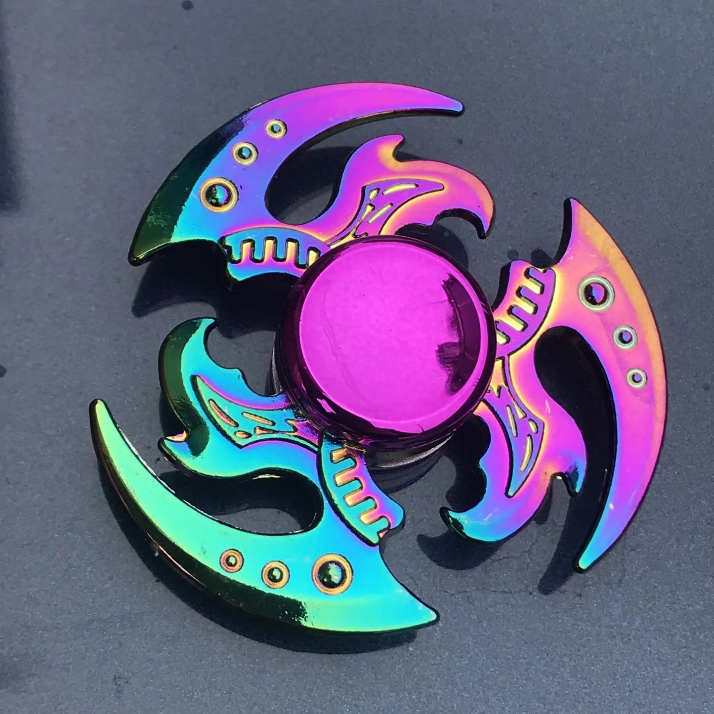 Metal Rainbow Fidget Spinners