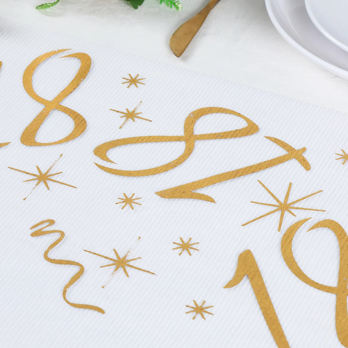 18th 30th 40th 50th 60th 70th Birthday Sheer Table Runner