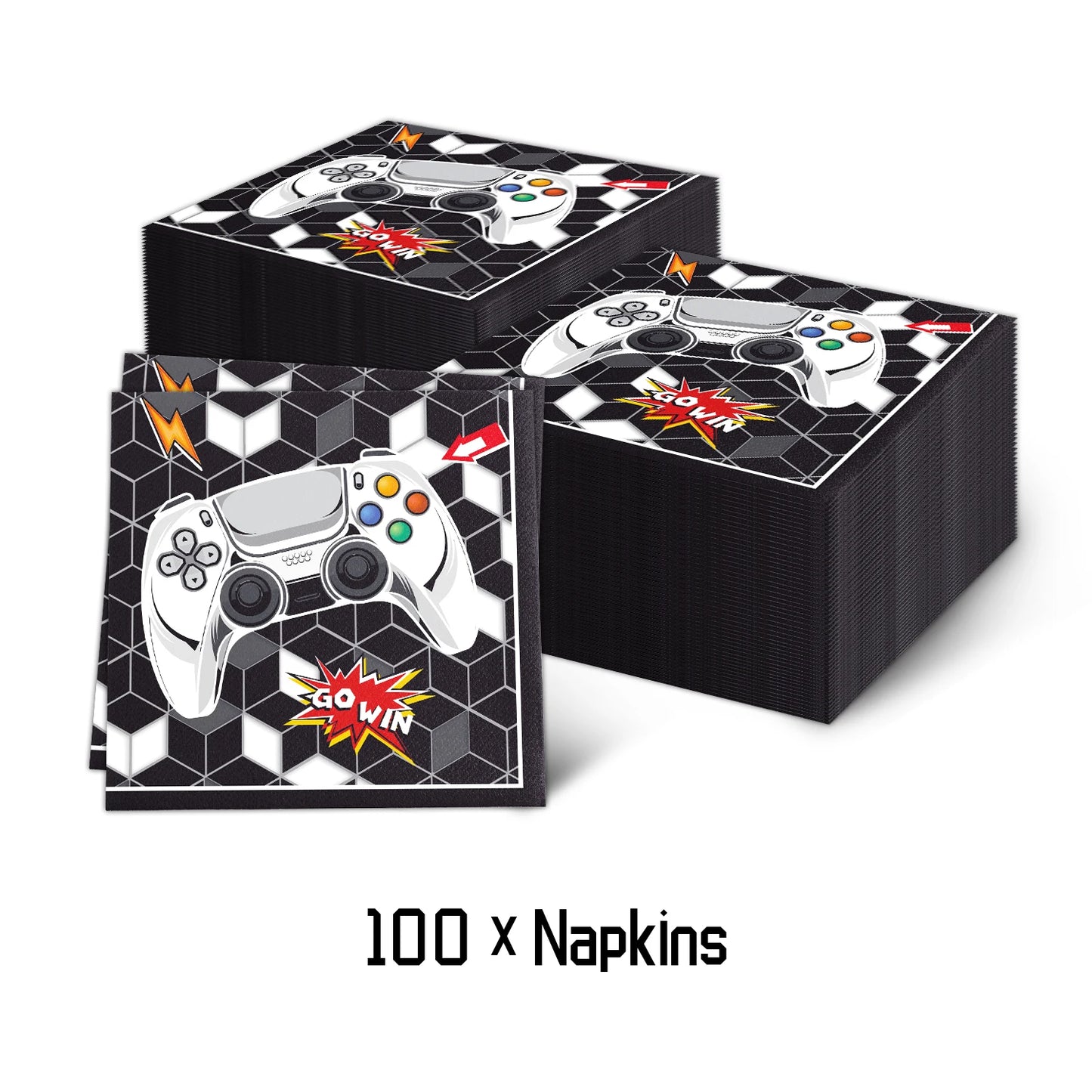 Game Theme Boys Birthday Party Supplies and Decorations