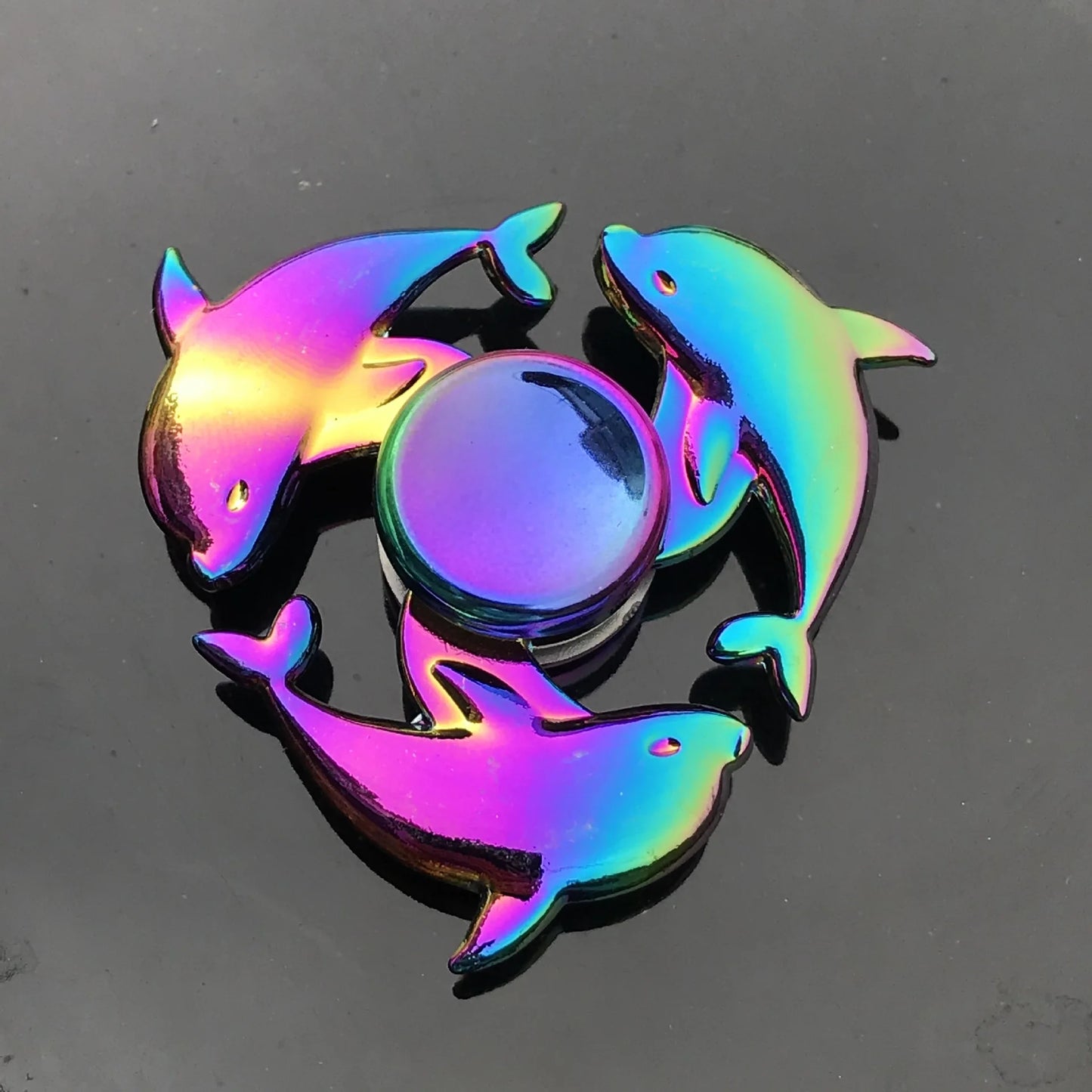 Metal Rainbow Fidget Spinners