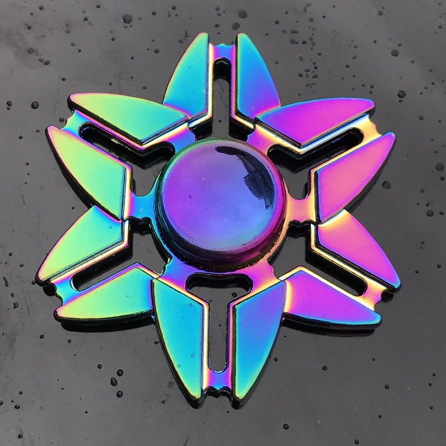 Metal Rainbow Fidget Spinners