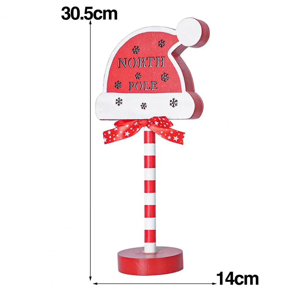 Santa hat North pole LED Light dimensions