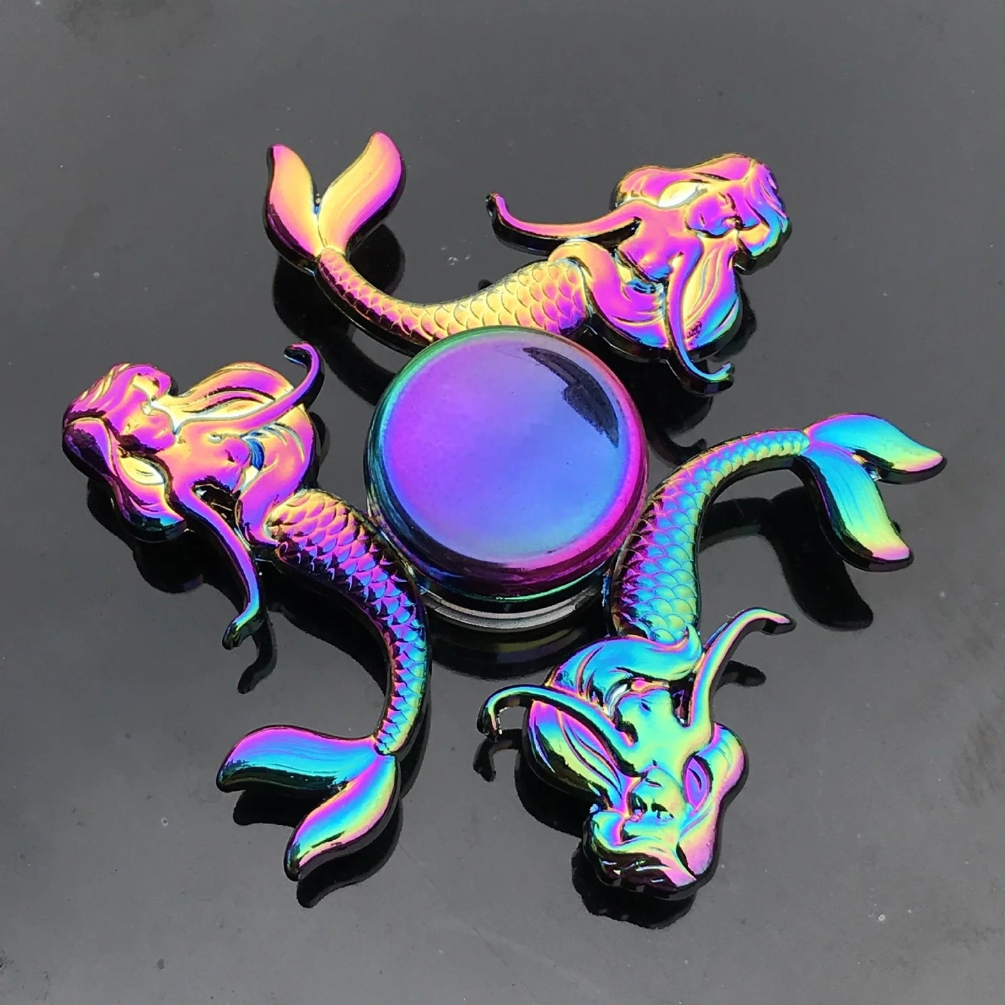 Metal Rainbow Fidget Spinners