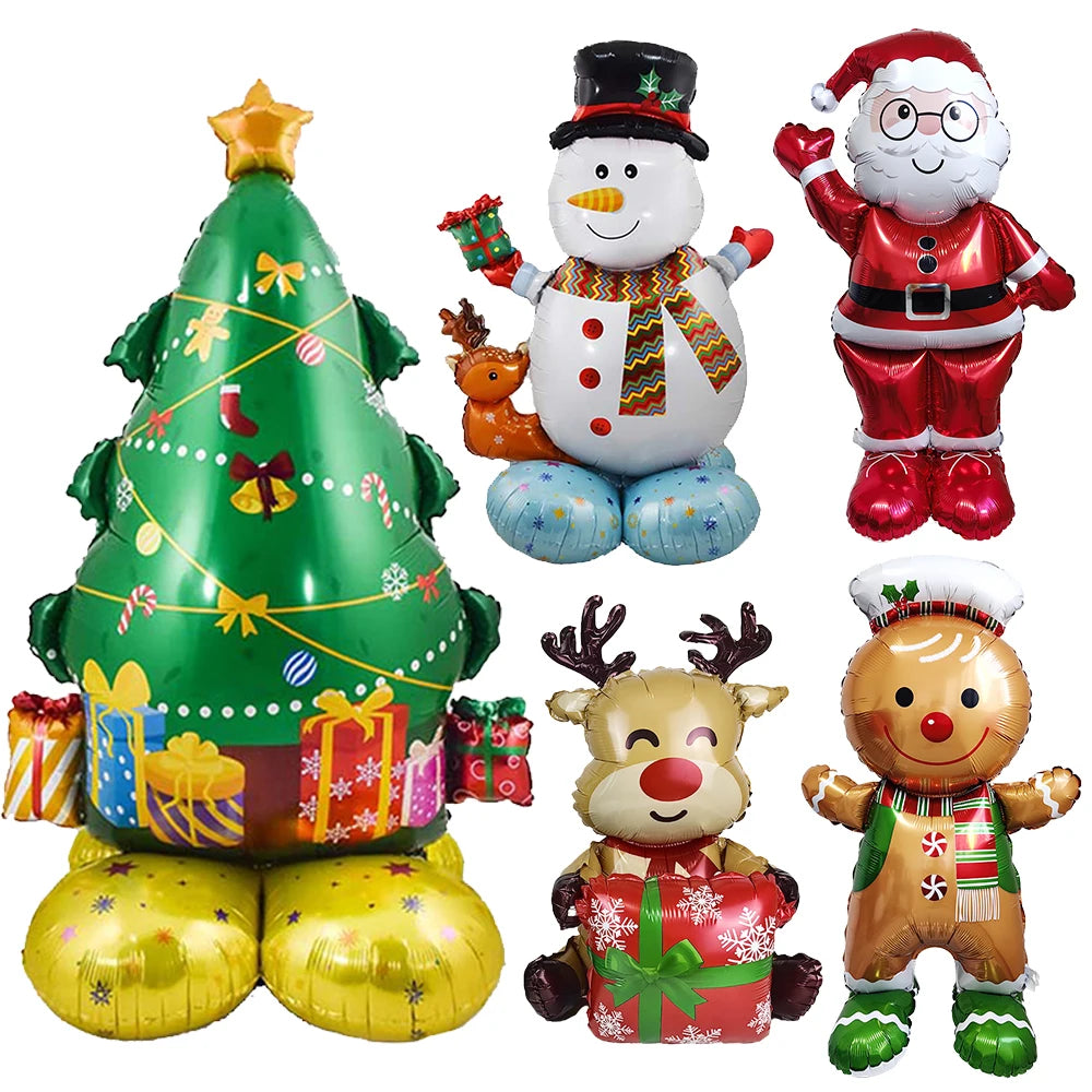 Christmas Theme Standing Balloons