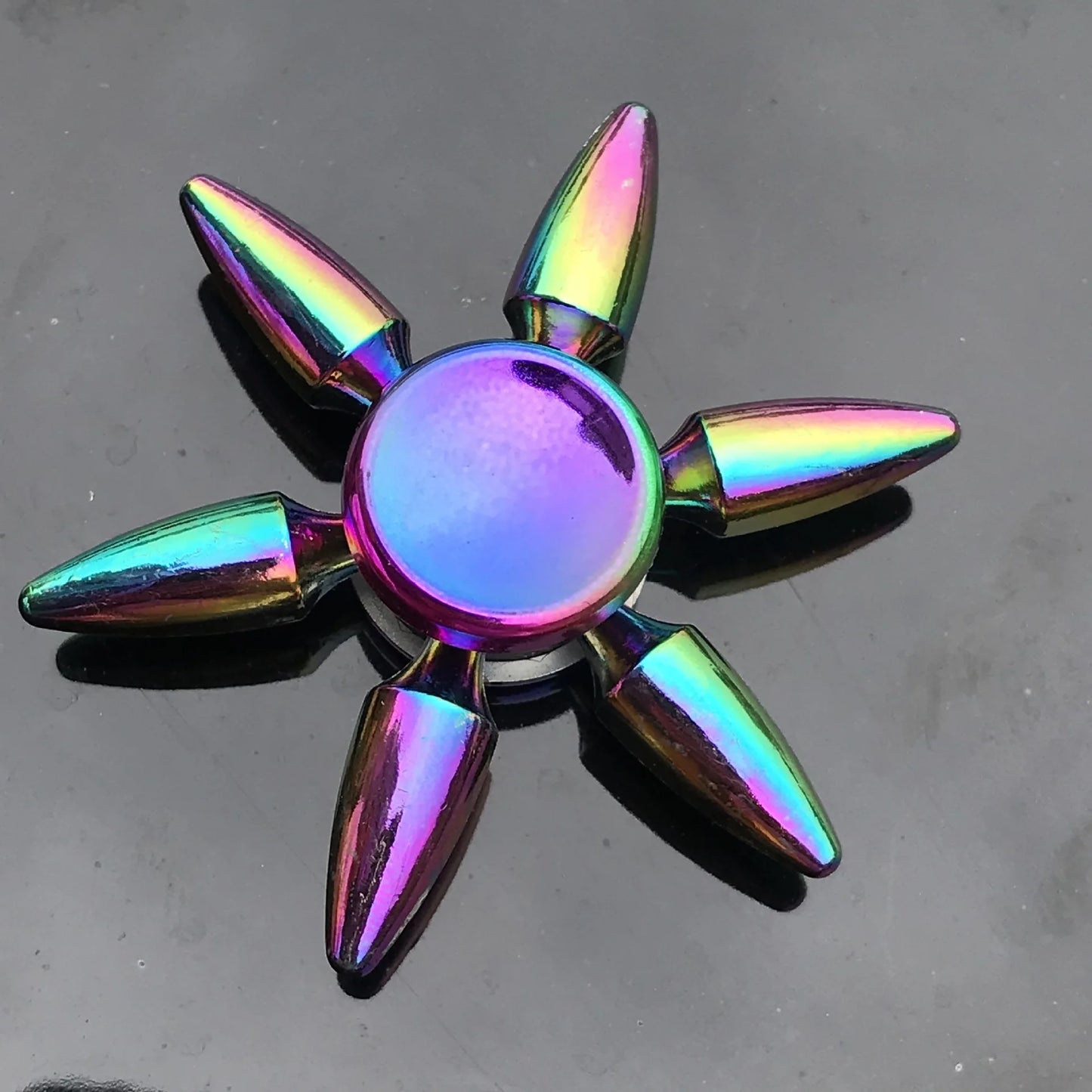 Metal Rainbow Fidget Spinners