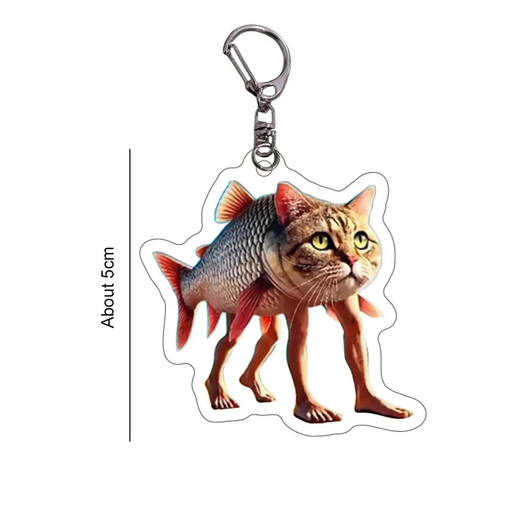Italian Brainrot Acrylic Keychain