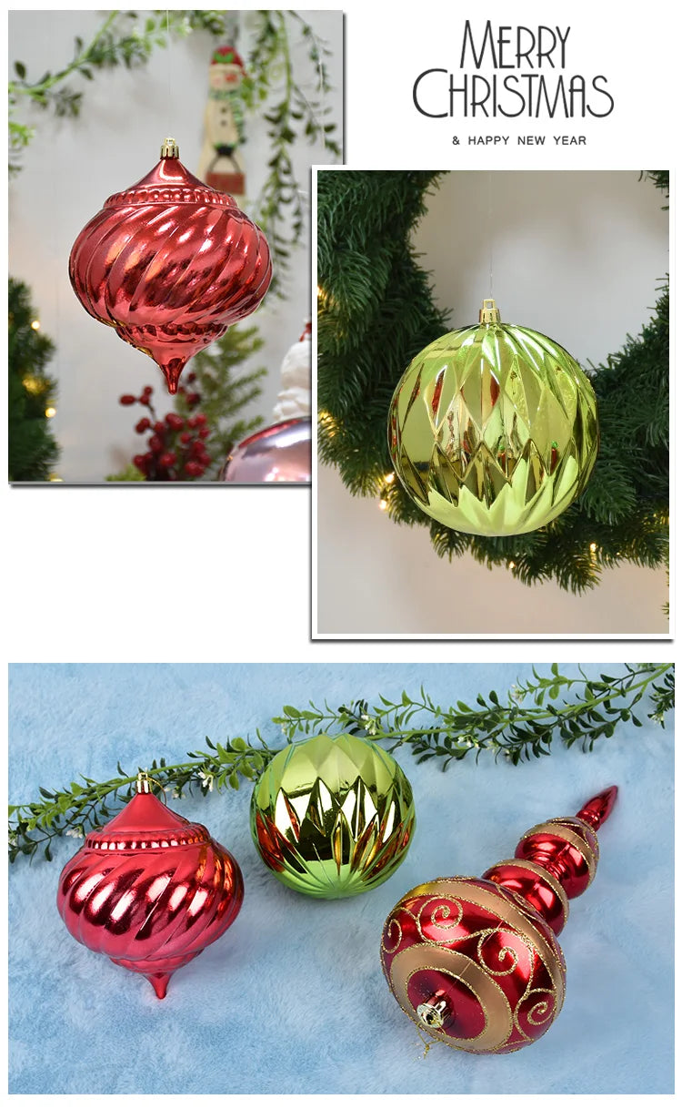 Shiny Christmas Tree Decorations