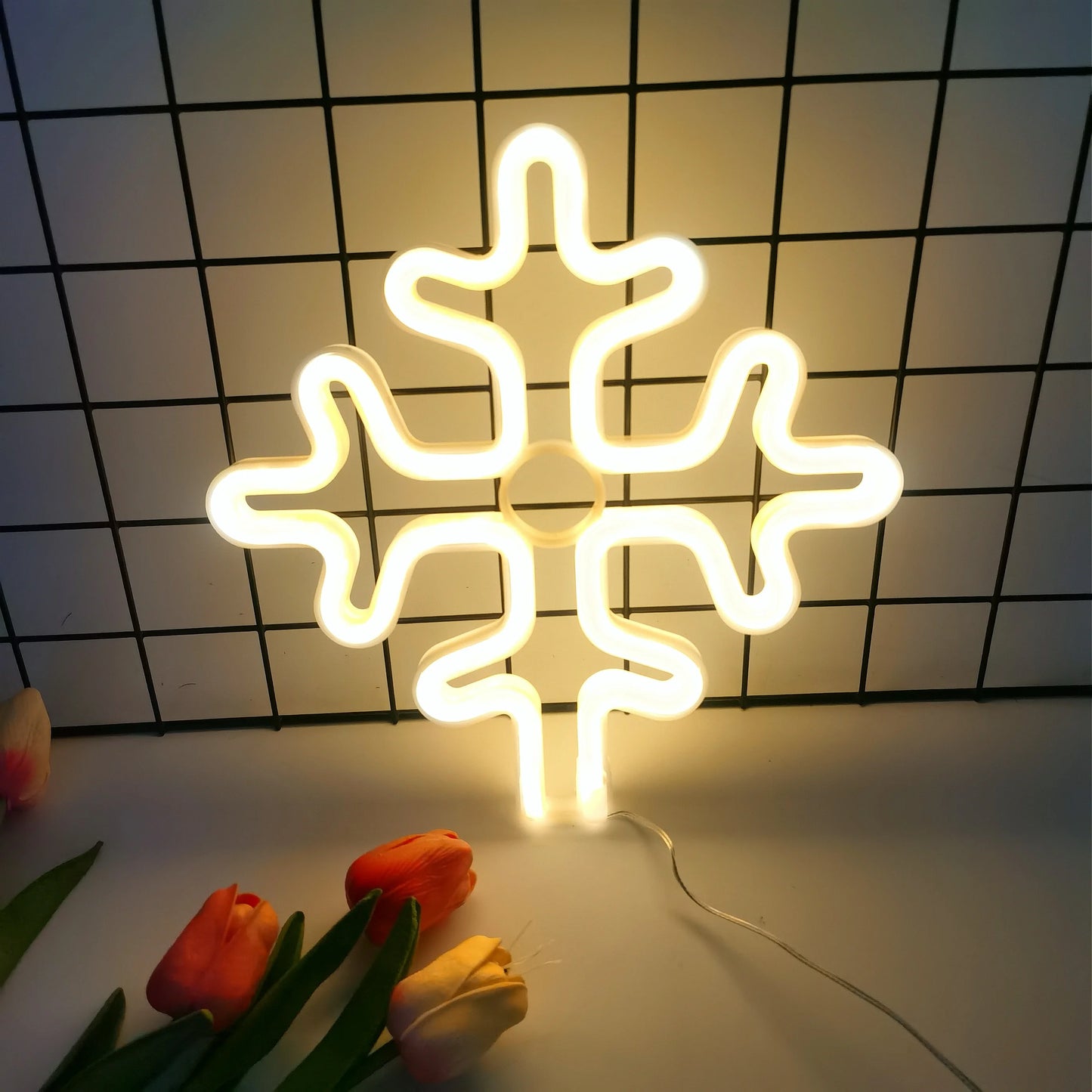 Snowflake LED light