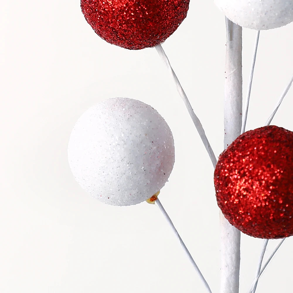 Sparkly Christmas Tree Stem 1pc