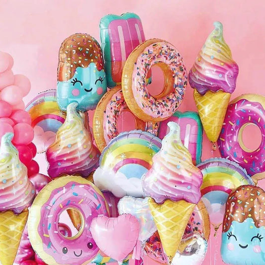 Sweet theme party balloons