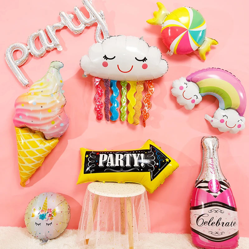 Sweet treat party balloons