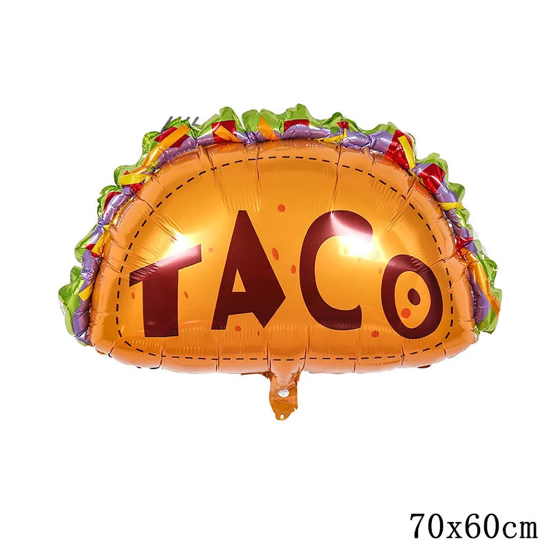Taco Foil Balloon