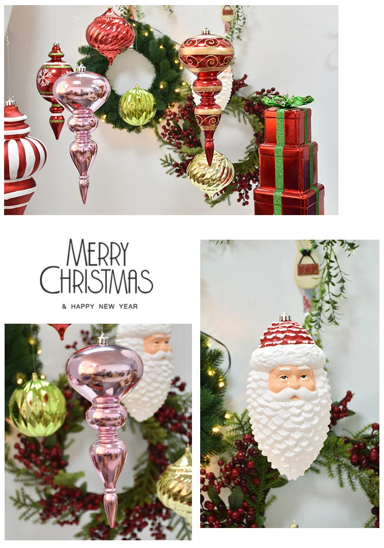 Traditional Large Christmas tree decorations