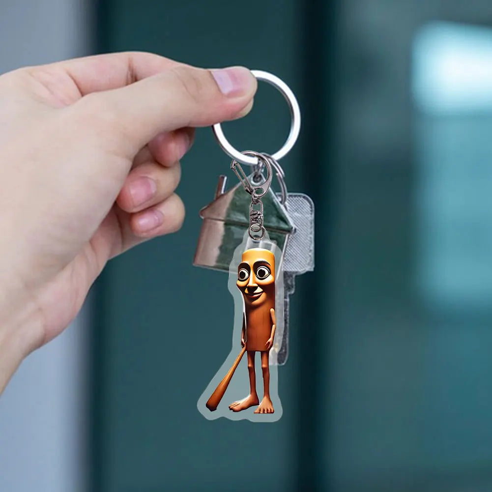 Tung Tung Tung Sahur italian brainrot keychain