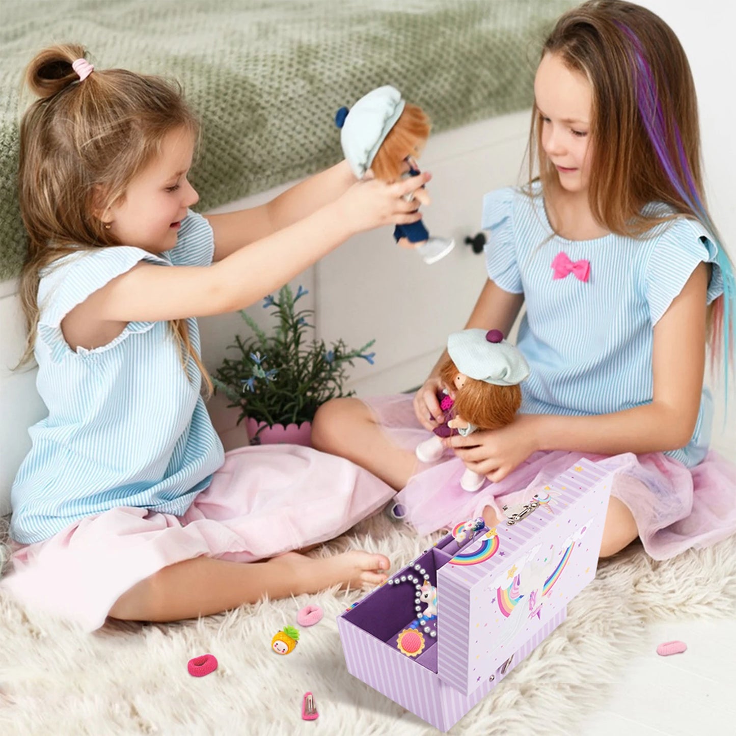 Unicorn Music Jewelry box Christmas gift for girls