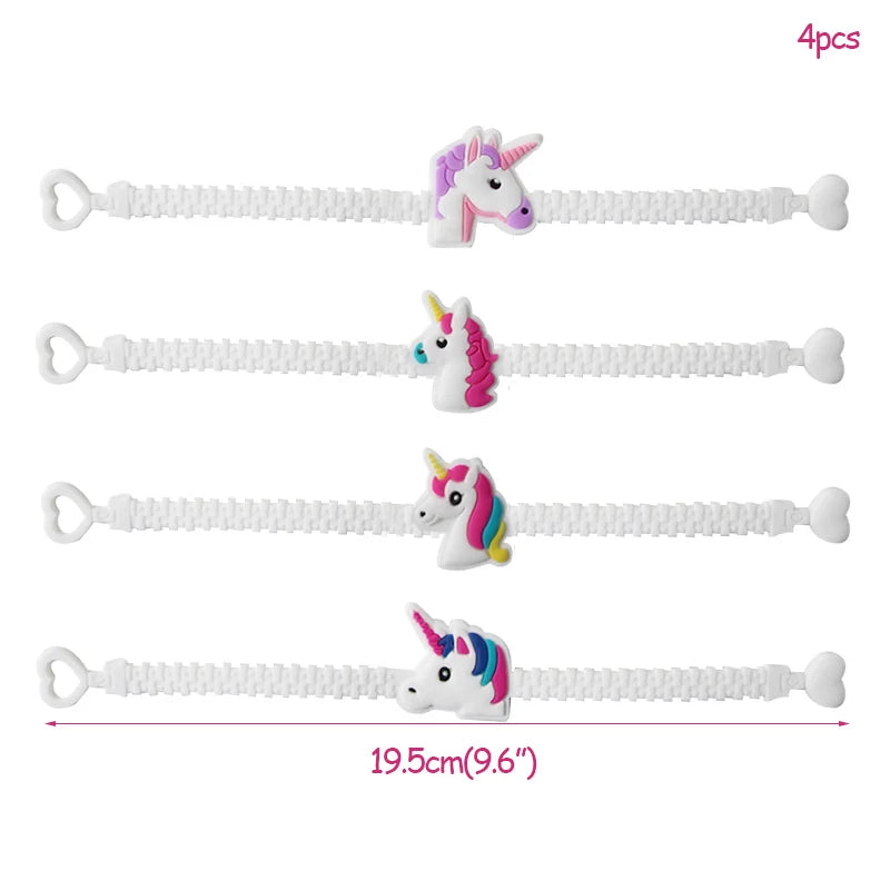 Unicorn birthday party bracelets
