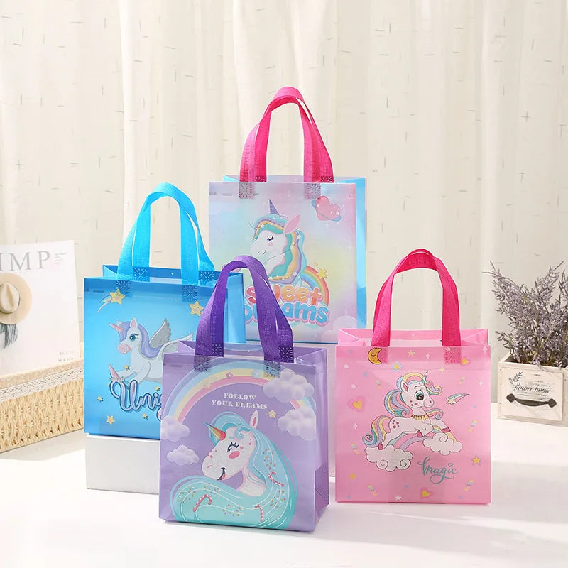 Unicorn party gift bags