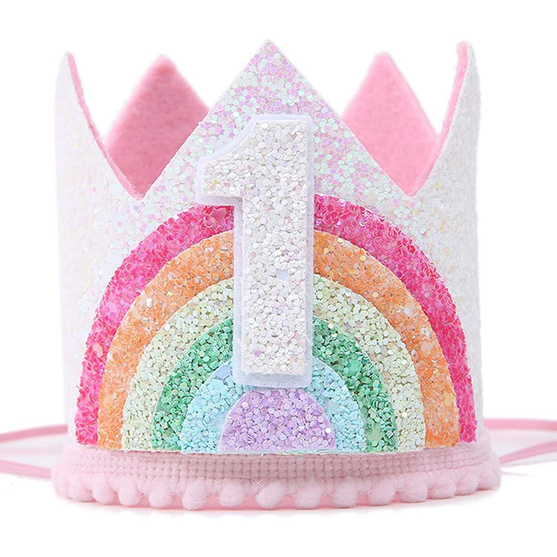 Unicorn party rainbow headband