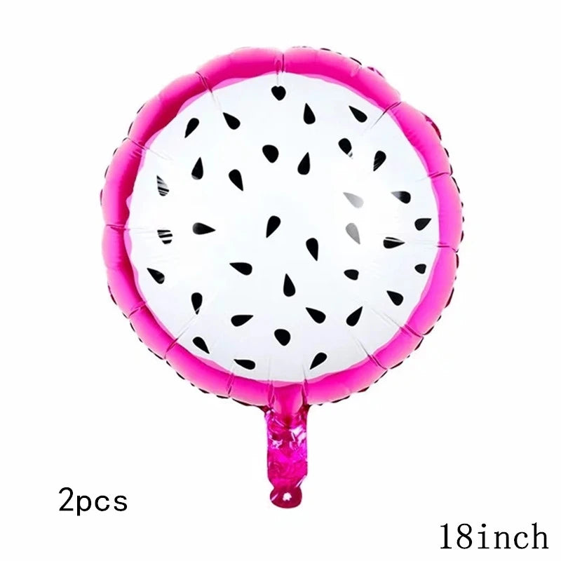 32 inch number balloon sweet pattern